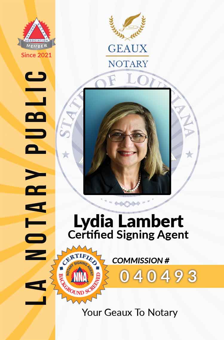 L. Lambert- A badge